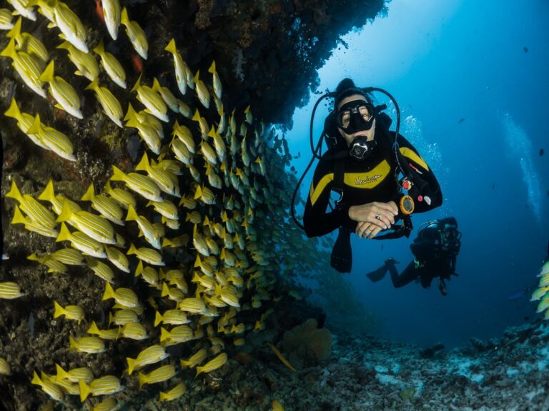 Equipo para practicar buceo