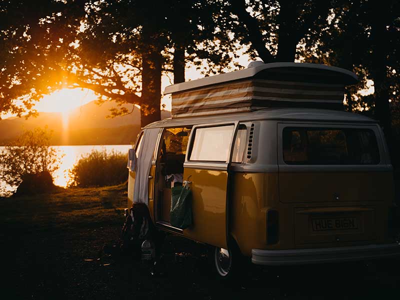 Van Life. / Foto: Kevin Schmid (Unsplash)