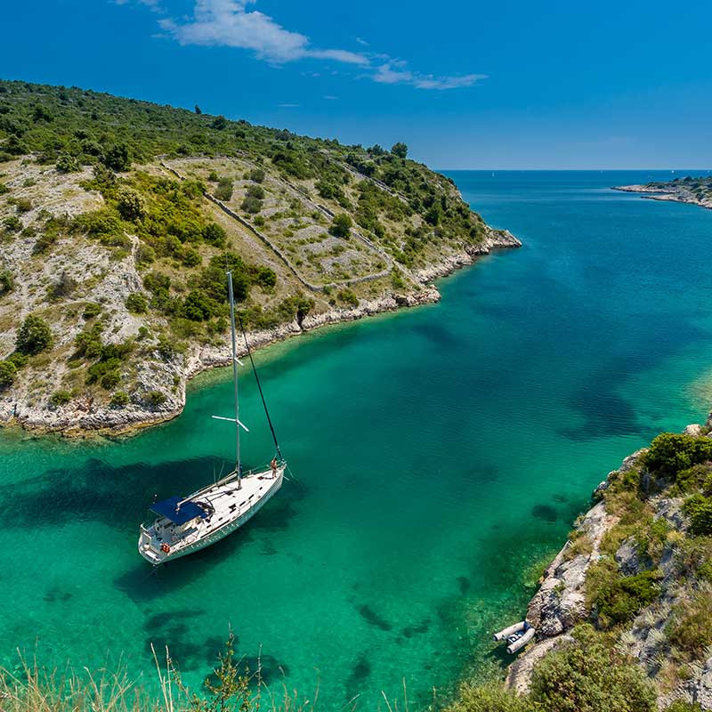 Excursión en barco en Menorca